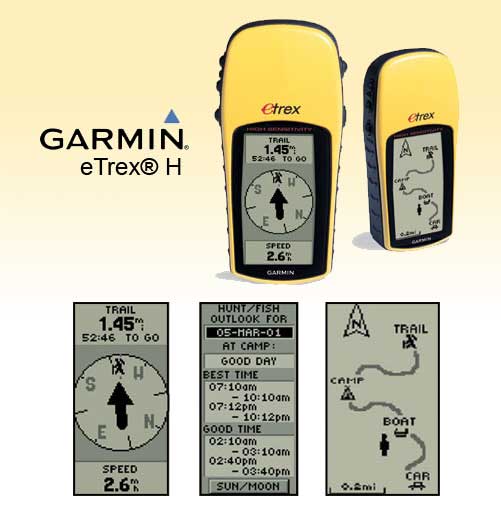GARMIN eTREX H GPS from Aircraft Spruce Europe
