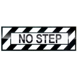 No Step Decal Soft Aluminum from Aircraft Spruce Europe