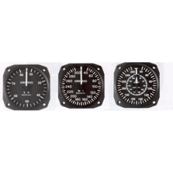 UMA 2-1/4 Airspeed Indicator 40-200 Knots from UMA Instruments Inc.