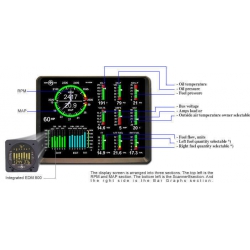 J.P. Instruments EDM 930 6C Primary TSO STC Two Ta