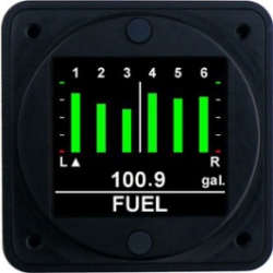 Aerospace Logic Fuel Level 0-5VDC Six Tank FL256