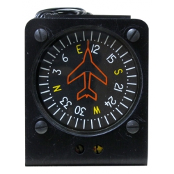 Falcon Vertical Card Compass 12V Lit South Hem With Mount