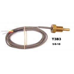 UMA T3B3 5/8-18 TSO Type K Temperature Probe With 