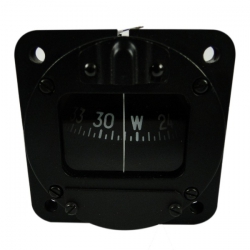 Skysports Non-TSO Panel Mount Compass 12V 24V Lit 