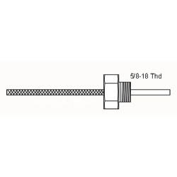 J.P. Instruments Oil Temperature Probe 400509 5/8-18