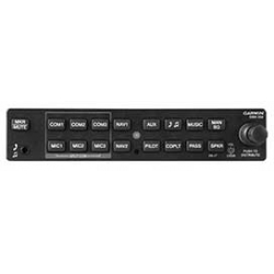 Garmin GMA 350H Digital Audio Panel Helicopter 6 Place Stereo