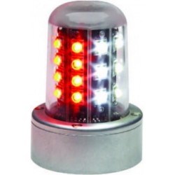 Whelen LED Red/White Beacon 14V 9052055