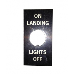 SWITCH PLATE FOR LAND LIGHT KT