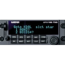 GARMIN GPS 165 AMERICAS DB TSO