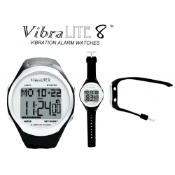 VIBRALITE WATCH 8 W/BLACK BAND