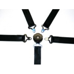 RV-8 FRONT SEATBELT CROTCH BLK