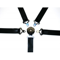 RV-6 SEATBELT CROTCH BLACK