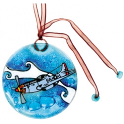 SUNCATCHER ORNAMENT P-51