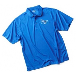 BOEING 787 MESH POLO BLUE SMALL