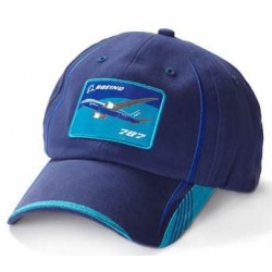 BOEING 787 PROGRAM COLOR BLOCK BLUE HAT