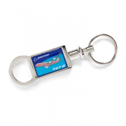 BOEING S12 VALET KEYCHAIN 747