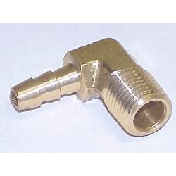 90 Degree Hose Barb 1/4-NPT X 1/4 Barb from Aircraft Spruce Europe