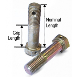 Bolt Undrilled AN6-75A