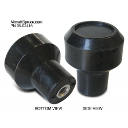 ACS LARGE BLACK KNOB A-663-A (A-663-A)