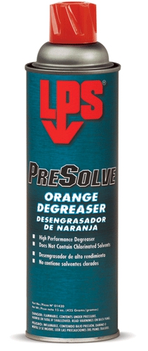 LPs 01420 PreSolve Orange Degreaser, 15 oz