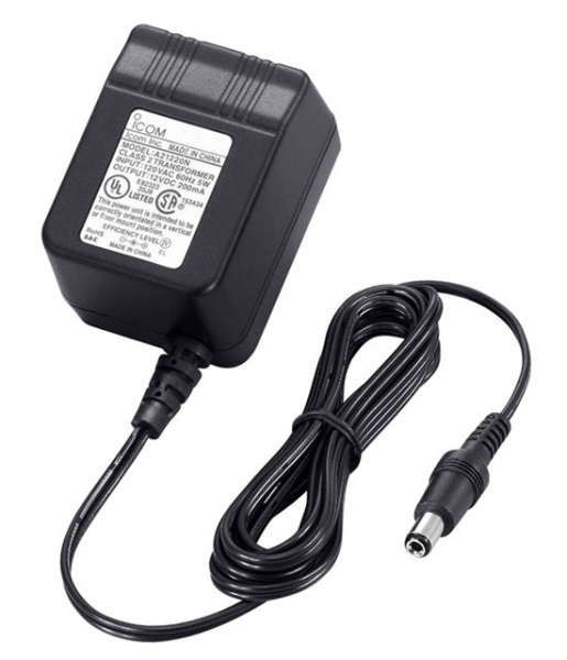 ICOM BC147SE15 220V AC ADAPTER CHARGER FOR A22 from Aircraft Spruce Europe