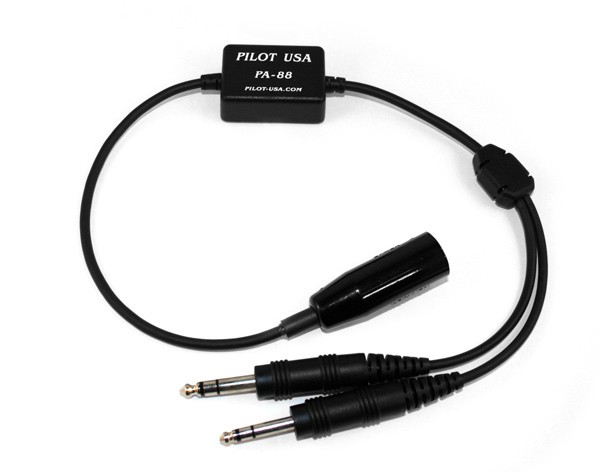 PILOT USA PA 75 HELICOPTER TO DUAL GA ADAPTER from Aircraft Spruce Europe
