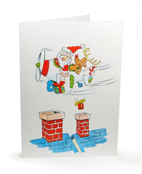 CHRISTMAS GREETING CARDS - SEASONS GREETINGS from Aircraft Spruce Europe